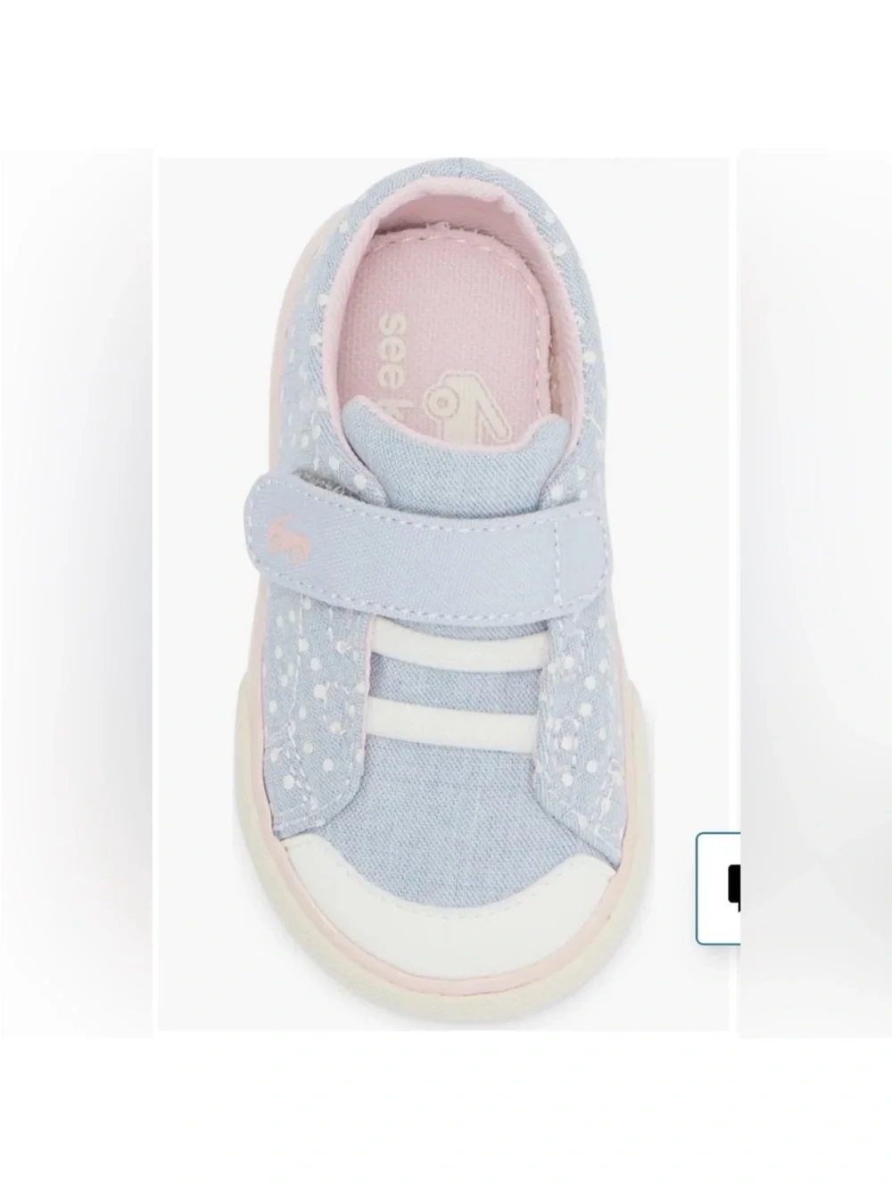 See Kai Run Toddler Alex light blue shoes Size 7 New in Box - Picture 4 of 8